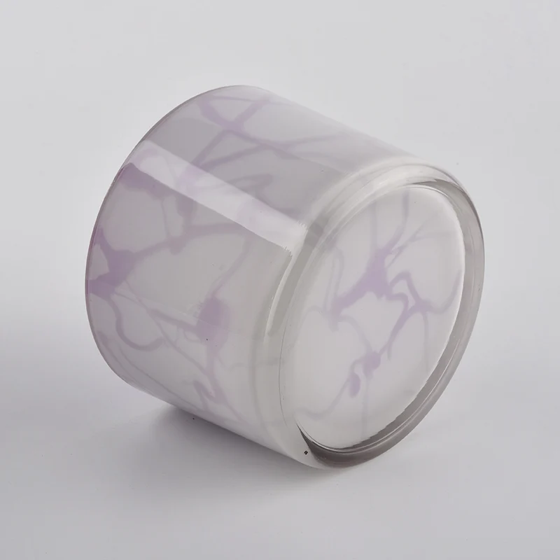 12oz glass candle jars