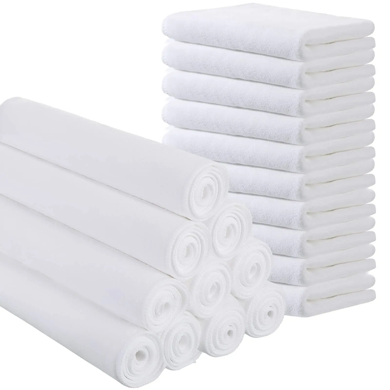 Sublimation Blank Towelssandbeach DIY Microfiber Kitchen Towels Absorbent Soft Polyester Towel for Bathroom Cleaning Supplies