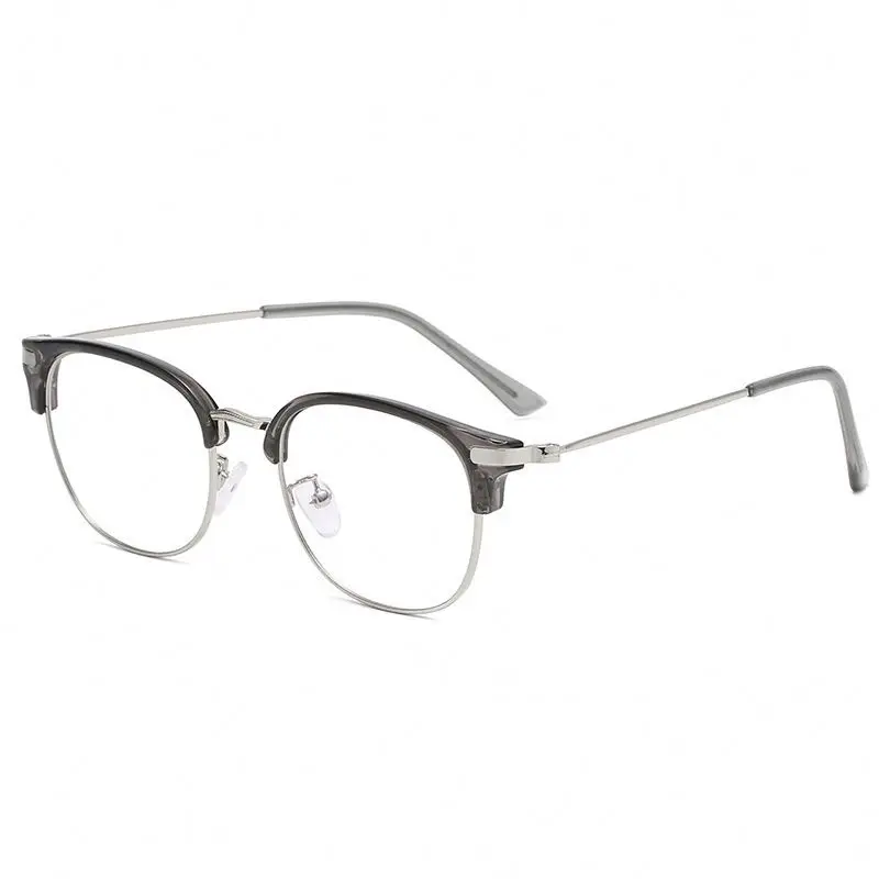 

2022 High Quality Metal Half Rimless Womens Frames Glasses Optical Eyewear Fashion Men Spectacle Frames Optical Glasses
