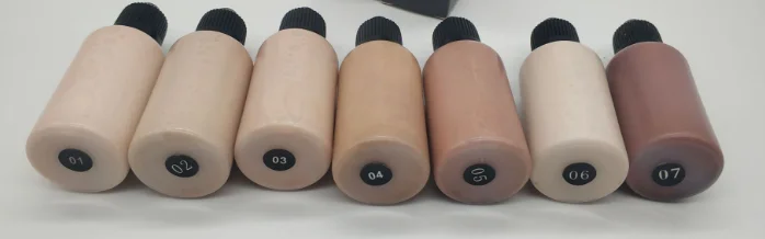 NO LOGO Full Coverage Daily Matt Air Cushion Full Coverage Spray On Waterproof Liquid Private Label Airbrush Foundation Makeup
