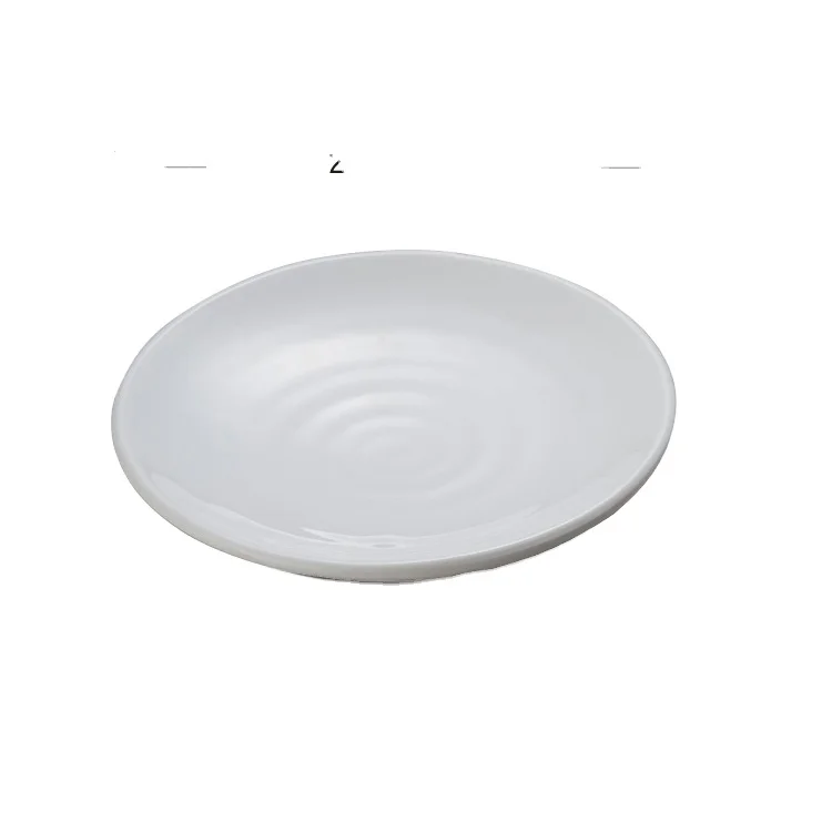 

Food grade quality assured melamine round plates for Japan restaurant, Multicolor