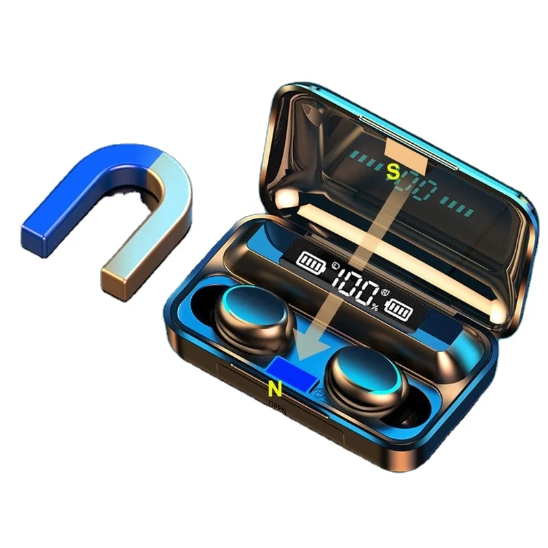 

New Wireless Headphones Bt 5.0 TWS Headset HIFI Mini In-ear Sports Running Earphone Support Phones HD Call