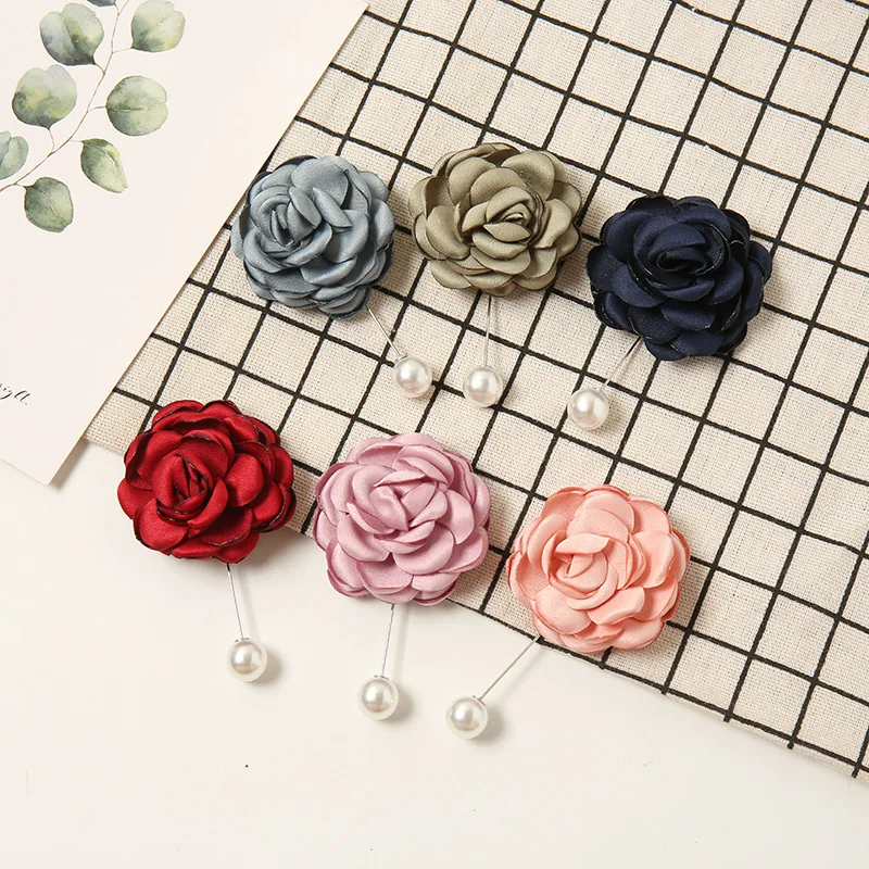 

Popular women's accessories scarf chain.scarves buckle cloth art the camellia petals long hijab pin buckle