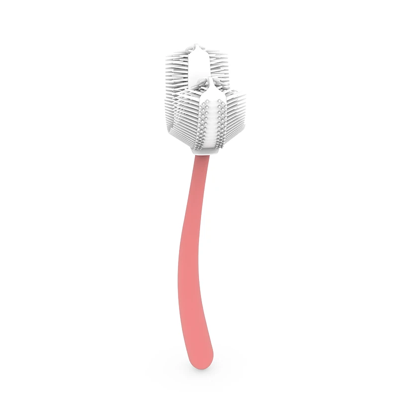 

New Toothbrush with U-Shaped Food Grade Silicone Toothbrush and Training Brush Head for Kids