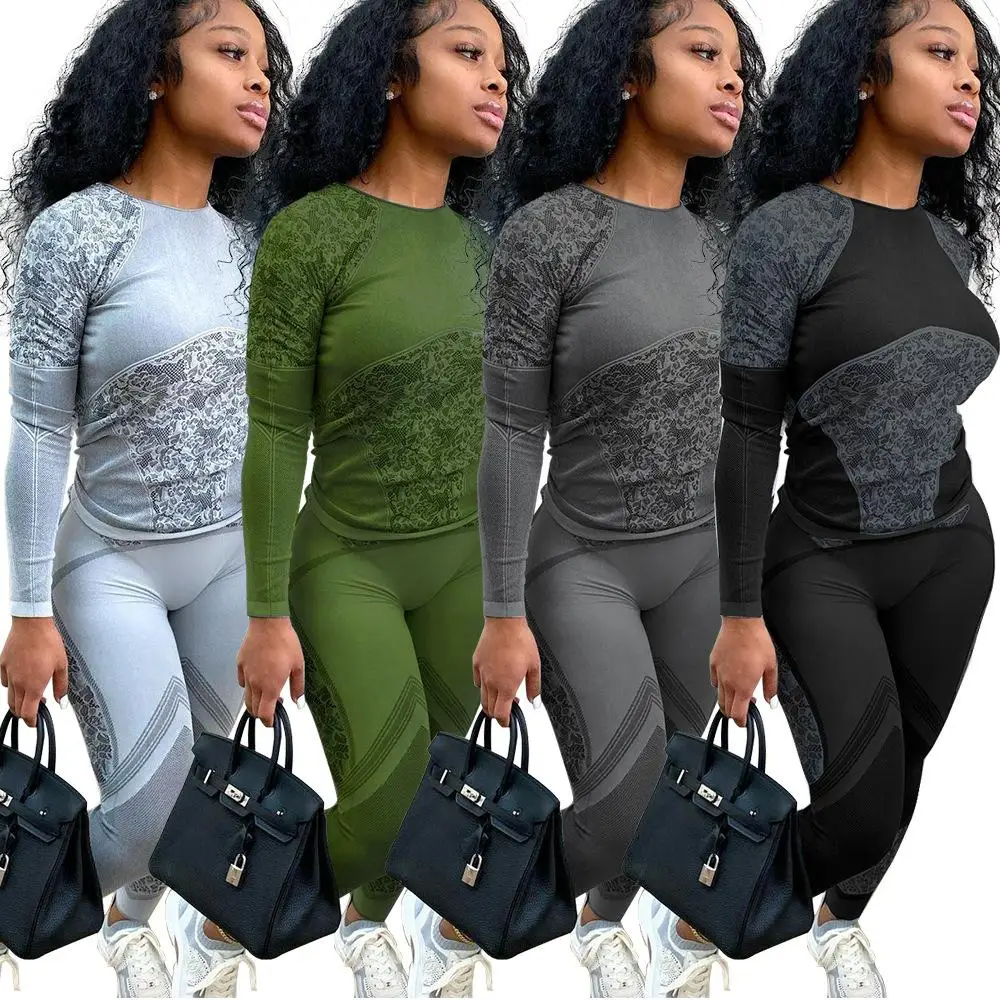 

Women Winter 2 Piece Pants Sets Joggers Fleece Plus Size Solid Jogging Sweat Suits Sets Two Piece Yoga Pants Sets For Ladies