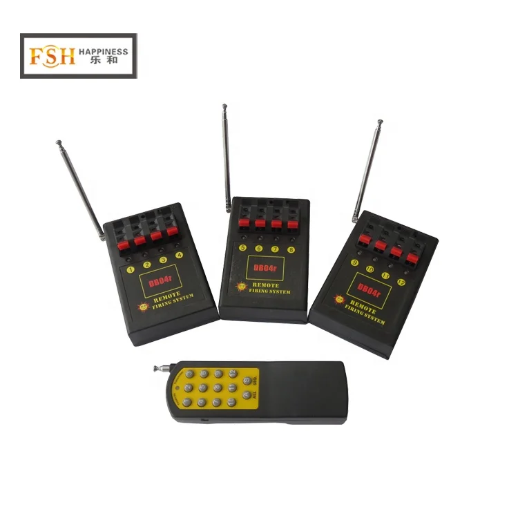 

Happiness CE FCC passed long distance 12cues remote control Fireworks Firing System