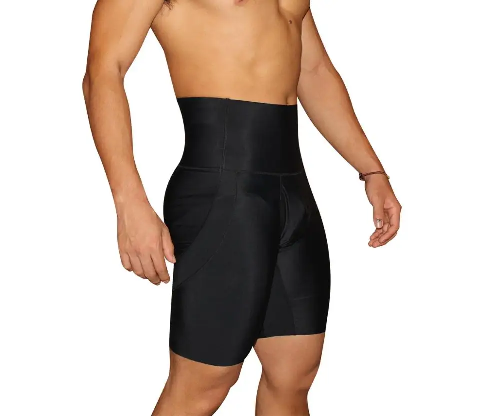 

2019 Wholesale Sliming Men's Underwear Sexy Shpawear Butt Lifter Panty Boxer Briefs, Black