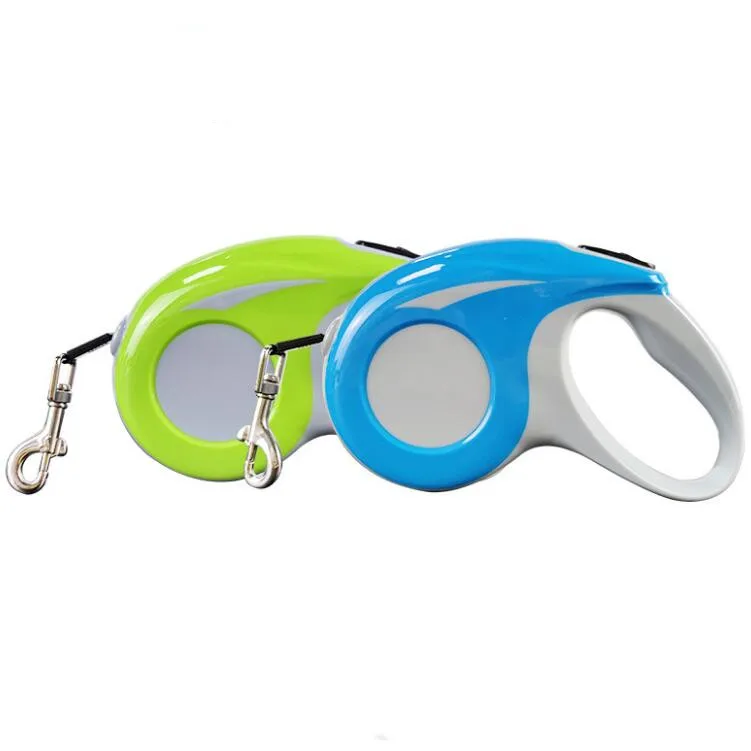 

Factory Direct Durable Colorful Dog Leash Sublimation 3m 5m Automatic Retractable Dog Leash, Blue green