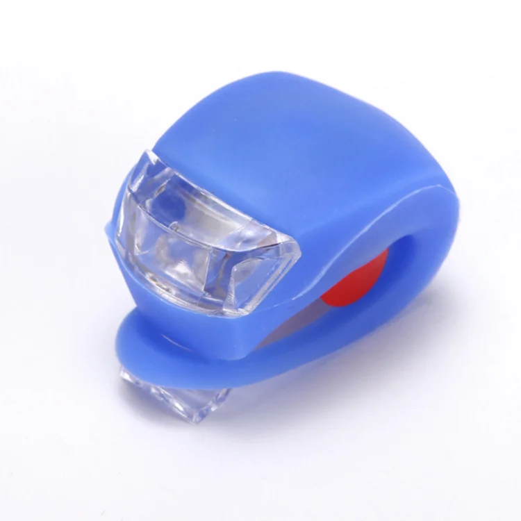 

Hot sale soft silicone energy saving and environmental protection Front and Tail Bike Light warning lamp for rear