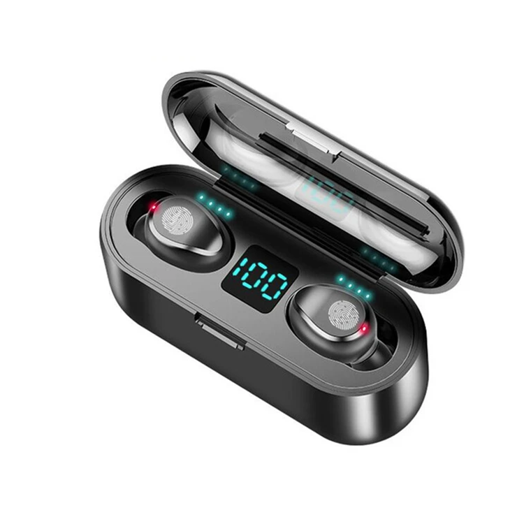 F9 tws bluetooth stereo earphones audifono   earphone f9 bluetooth headset