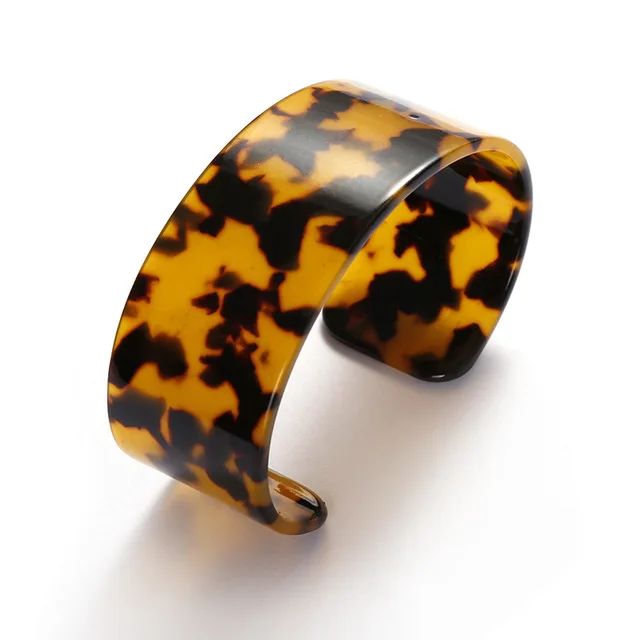 

New Design Acrylic Bangle Cuff Colorful Acrylic Bangle Bracelet for Women