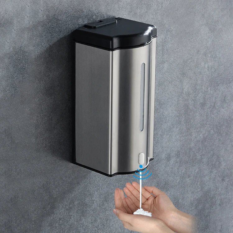 Automatic Hand Liquid Soap Dispenser,Infrared Touchless Sensor Liquid Dish Soap Pump,Stainless