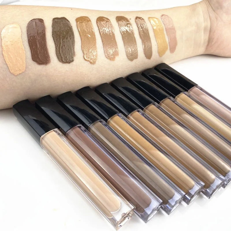 

9 colors No Logo Liquid Foundation Concealer Natural Concealer makeup liquid concealer private label