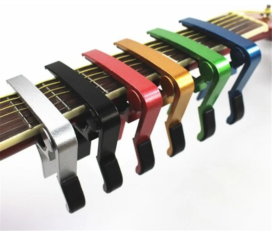 
wholesale guitar capo colors metal Guitar Accessories part guitarra capotraste cheap 