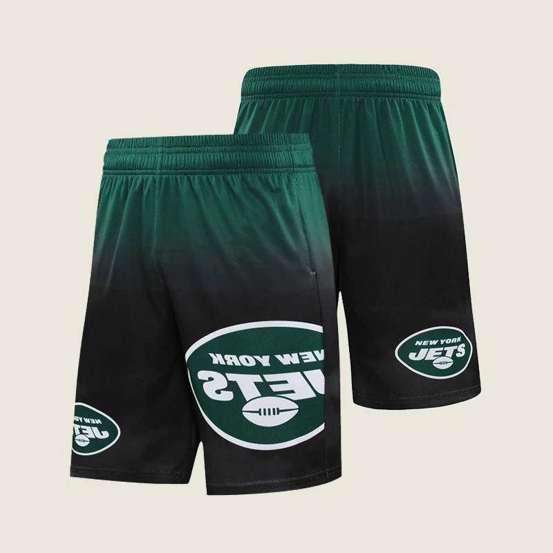 

Men Retro Nfl football Shorts High Quality Gradient Sublimation Prited Football Shorts, Customized color
