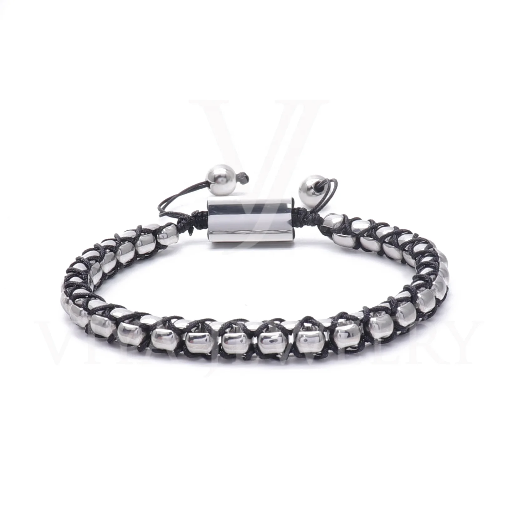 

316L stainless steel Chain bracelet Men macrame chain jewelry supplier