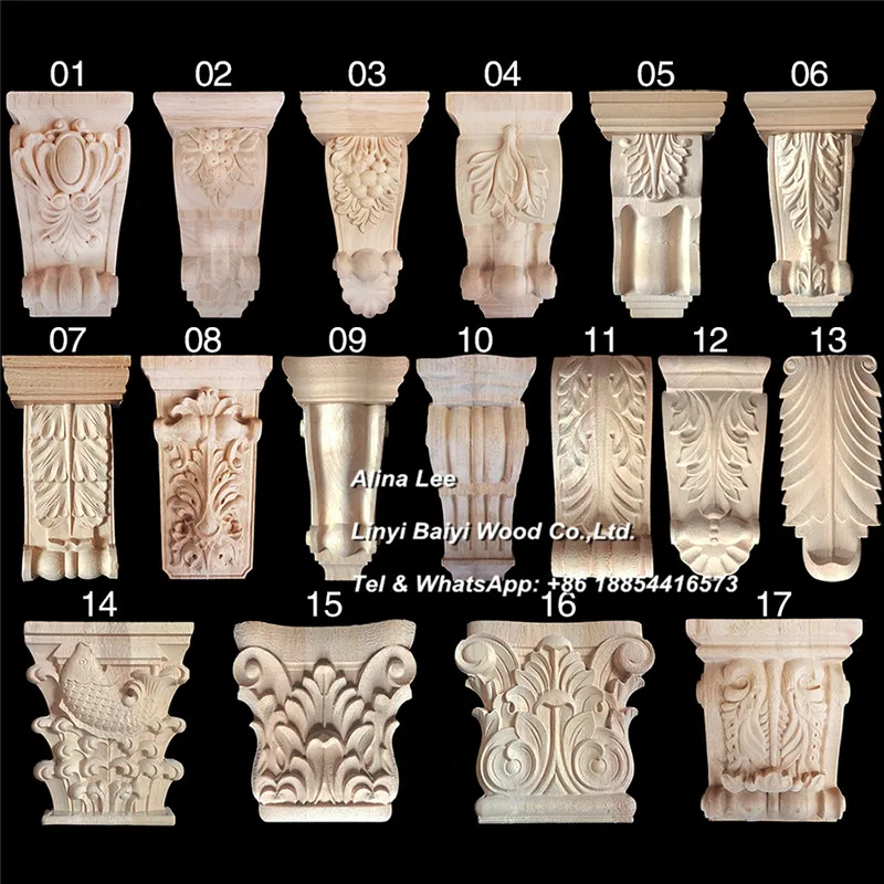 Decorative Wood Corbels Classical Home Ornaments Corbels