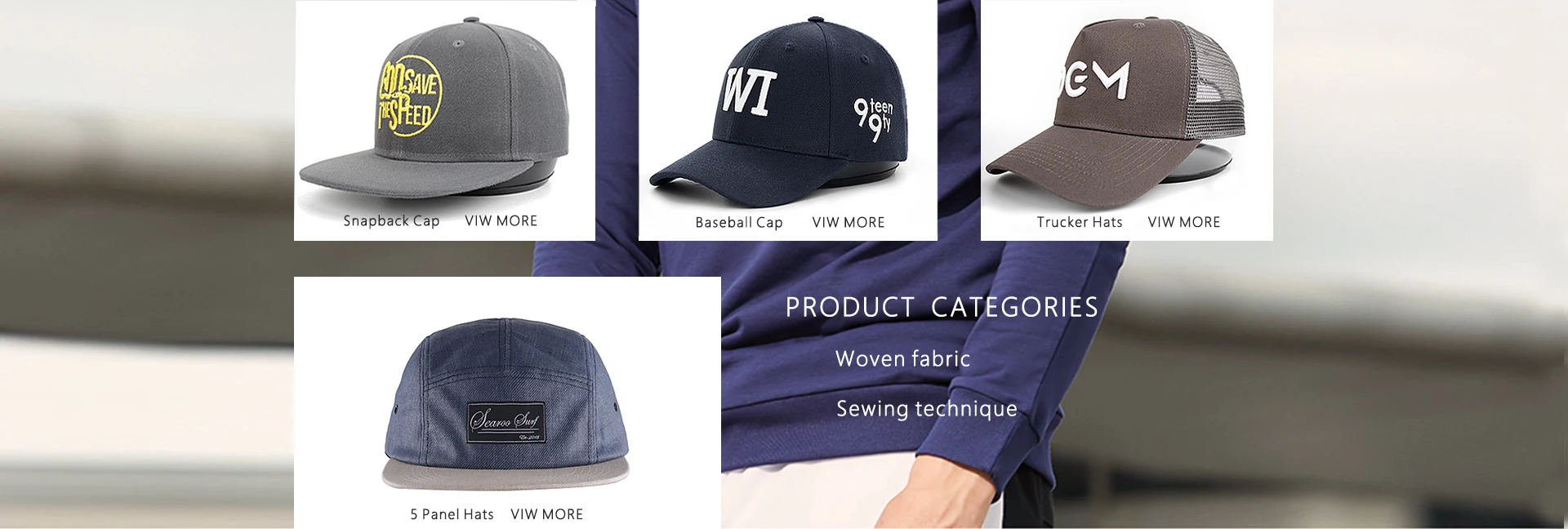 Hengxing Caps & Garments Co., Ltd. Baseball cap, Snap back cap