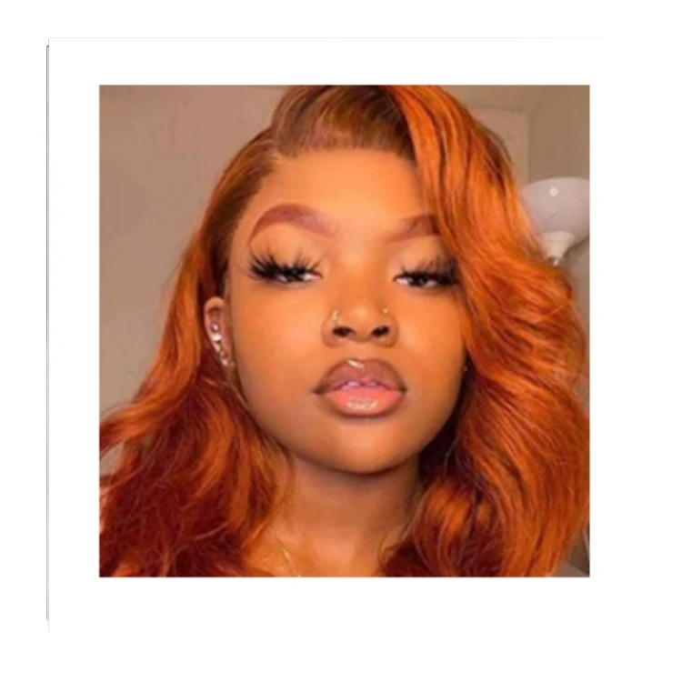 

Sexy Fashion Red Big Wave Mid-length Wigs, Picture shows