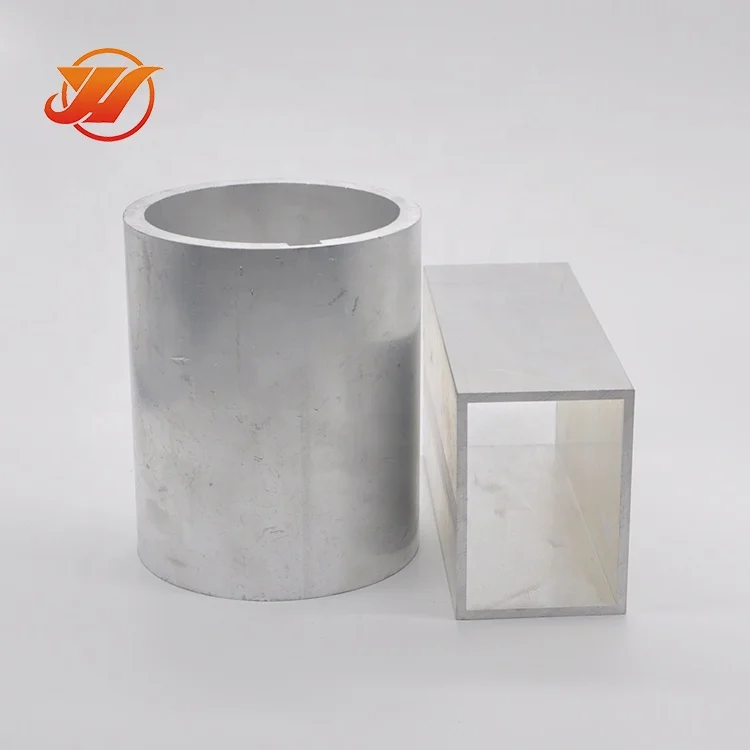 Extruded Aluminum Rectangular Rectangle Tubes Quarter Round Tube\/pipe Profiles Tubing Prices