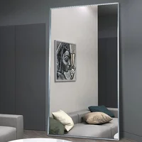 

dressing decorative wall hanging full length bathroom mirror with black frame
