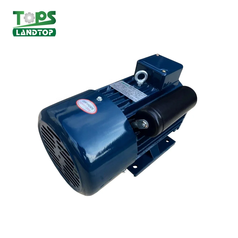 Landtop Yc Series 4 Pole 5hp Single Phase Motors 1500rpm Ac Electric ...