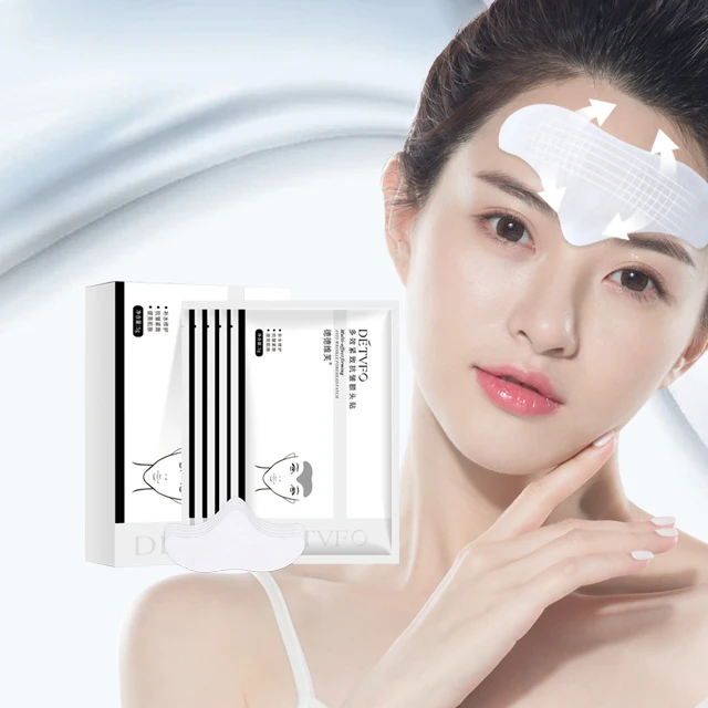 

Private Label Beauty Forehead Anti-wrinkle Patch Anti Aging Face Mask Forehead Patch, Transparent