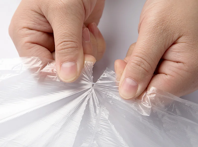 Degradable transparent reusable bag food storage bags for food