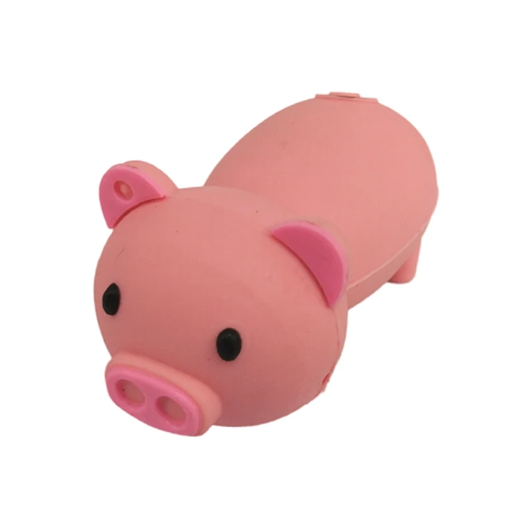 Cute Cartoon Animal Pink Pig Usb Flash Drive 2GB 4GB 8GB 16GB 32GB 64GB Pen Drive Gift Usb Memory Stick Pendrive - ANKUX.COM