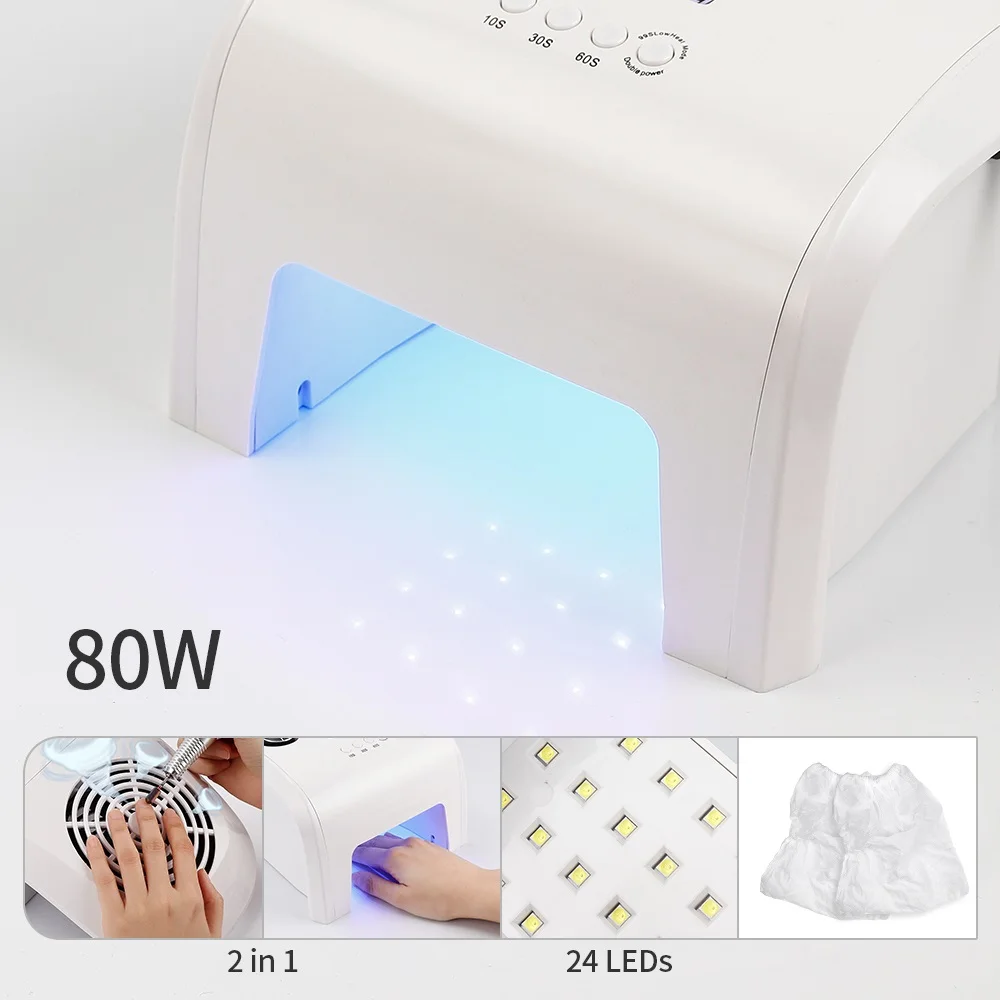 

Professional Nail vacuum cleaner Nail Dust Collector beauty salon nail art lamp