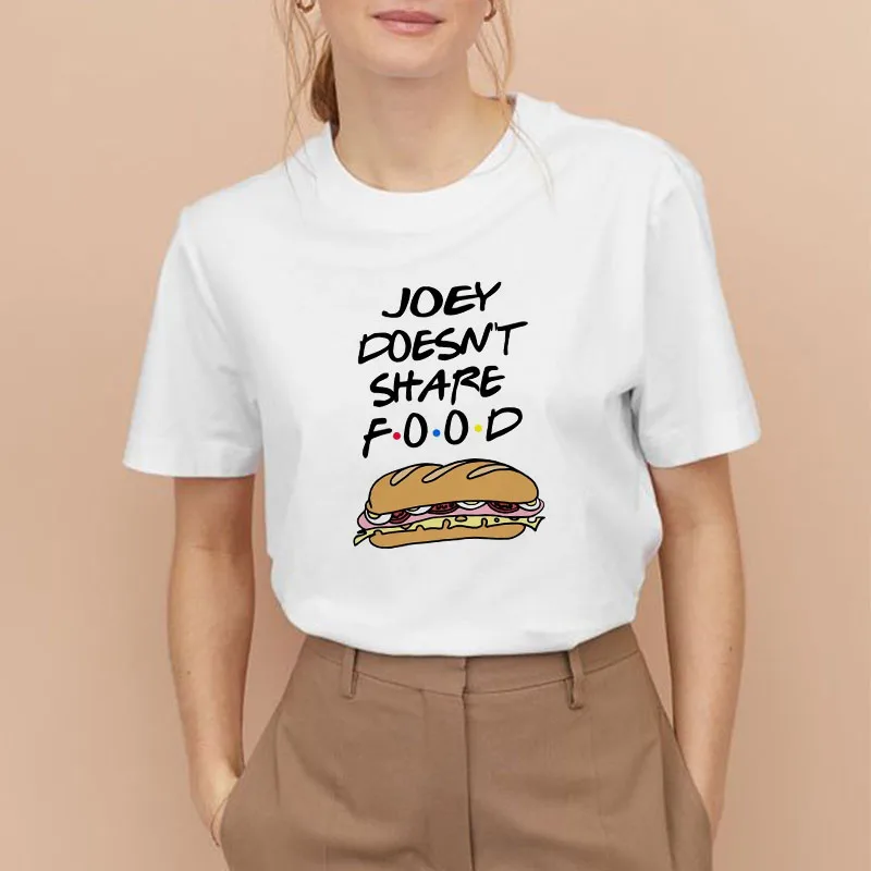 

Friends TV Show Summer short sleeved Women t-shirt 90s Harajuku Tops women