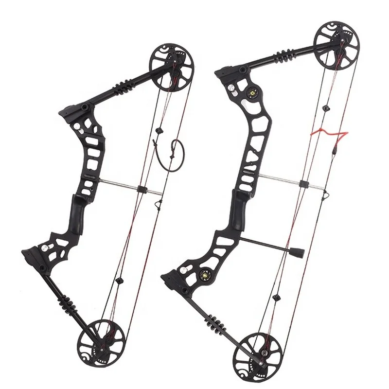 

Bow Archery 70lbs Hunting Pulley Black High-Strength Compound Bow