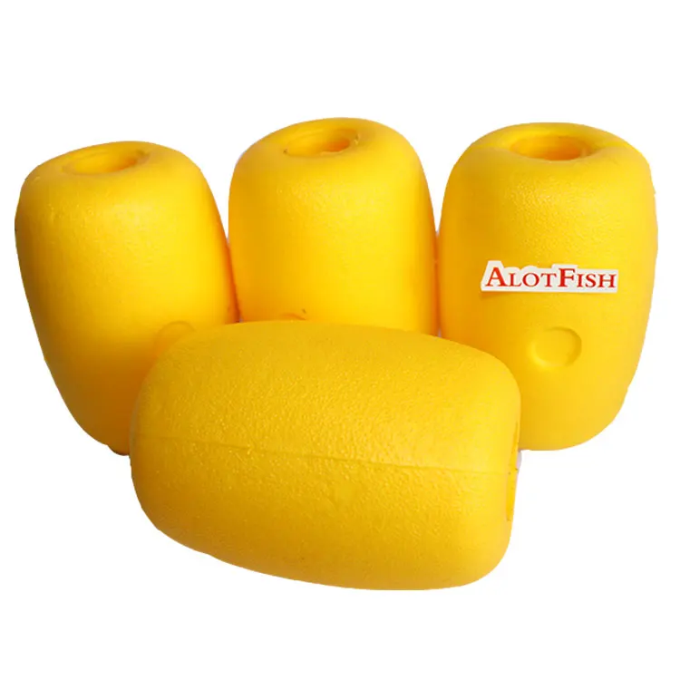 

High Quality EVA Fishing Floats, Yellow