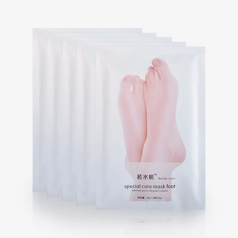 

Amazon Hot selling Exfoliating Foot Mask Pedicure Socks Exfoliation for Feet Mask Remove Dead Skin Heels Foot Peeling Feet Peel