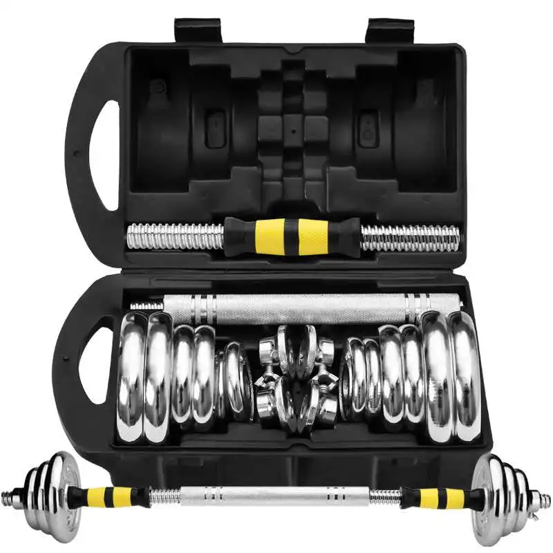 

Manufacturers wholesale 20kg adjustable dumbbell set, Black