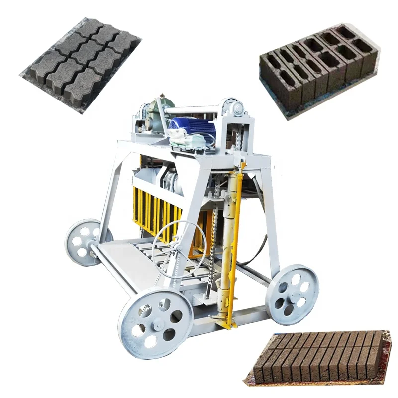 

price interlocking manual concrete Mobile brick machine automatic