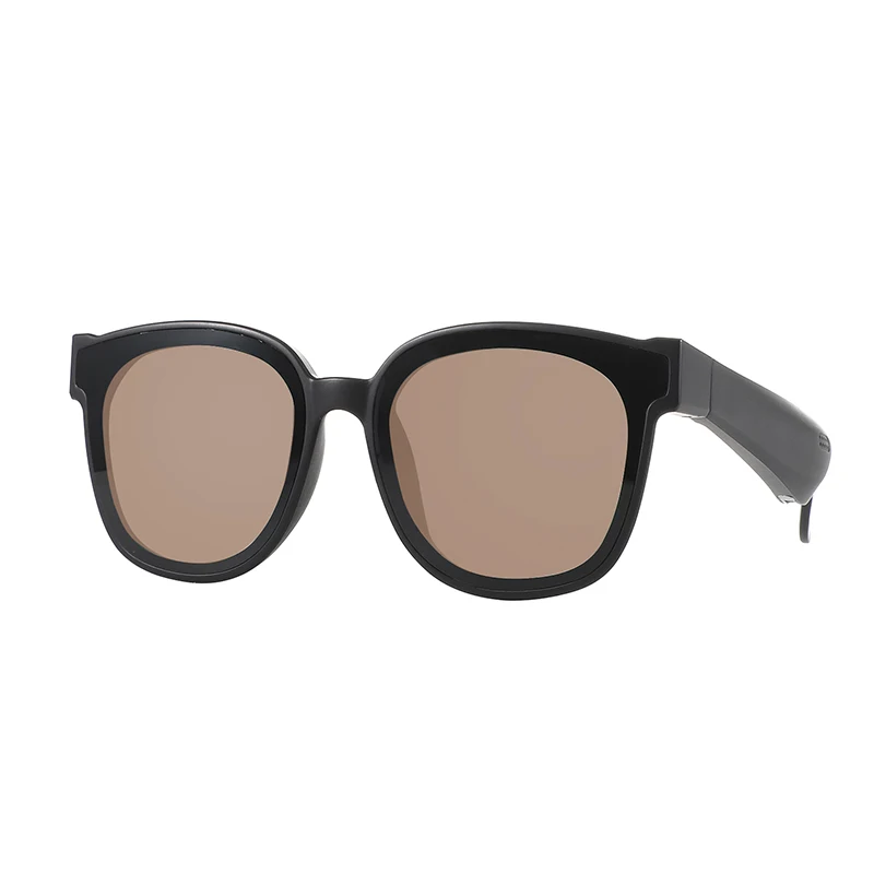 

Amazon New Arrival Smart Music Audio Glasses UV400 Polarized Bone Conduction Wireless Speaker Sunglasses