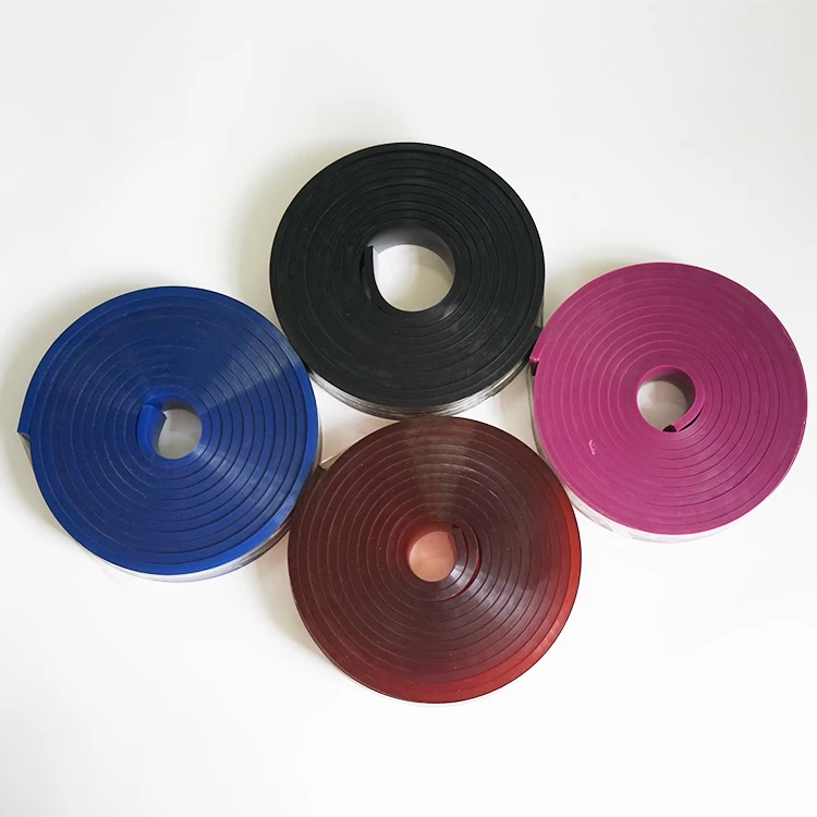 Pu Strip Natural Rubber Strip Polyurethane Seal Strip For Wire Saw