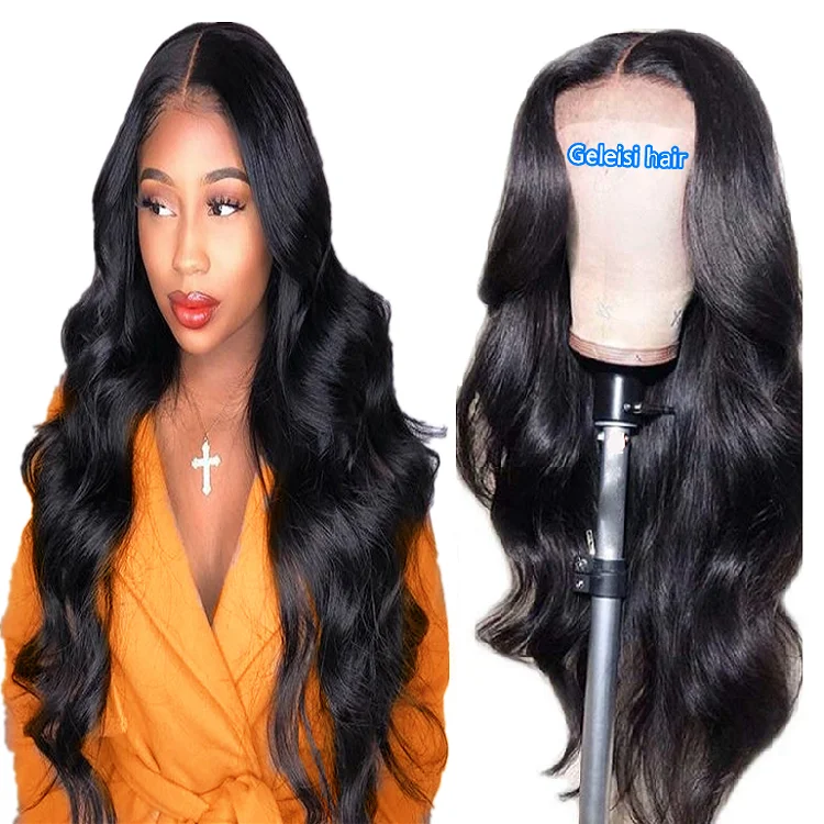 

Big Discount Factory Wholesale 100% Virgin Brazilian Human Hair wig Body Wave Lace Front Wig