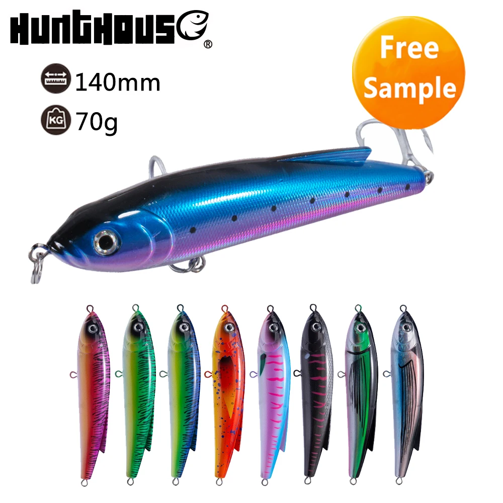 

Saltwater big game marlin fishing sinking pencil lure