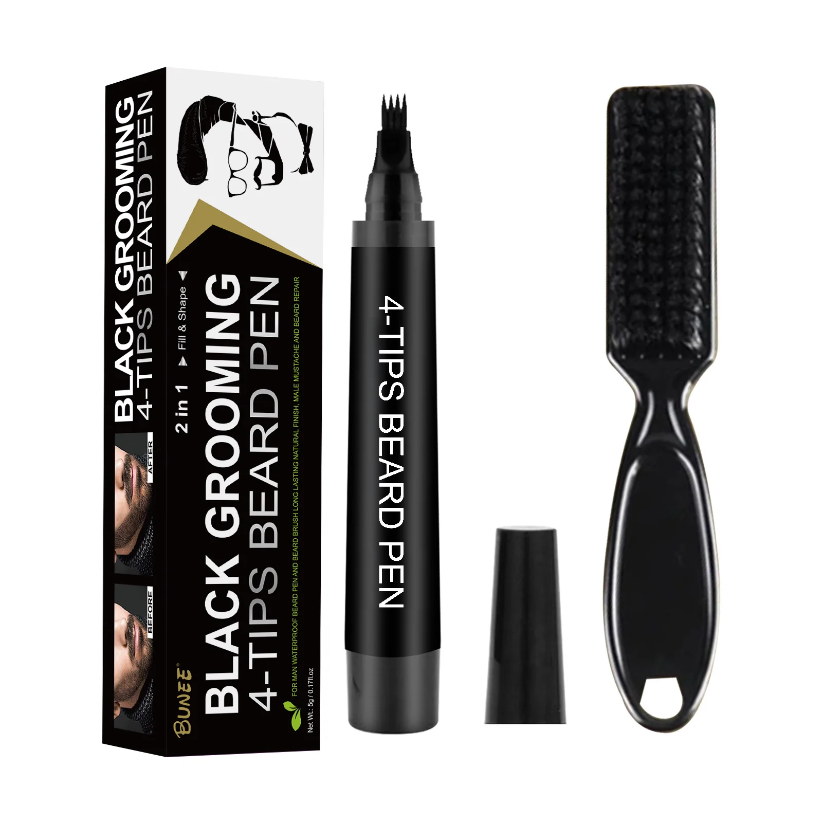 

2023 New Arrival Beard Pencil Filler beard filler filling pen kit for men