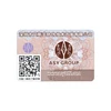 Customized Printed Stickers fine lines connection without gap label