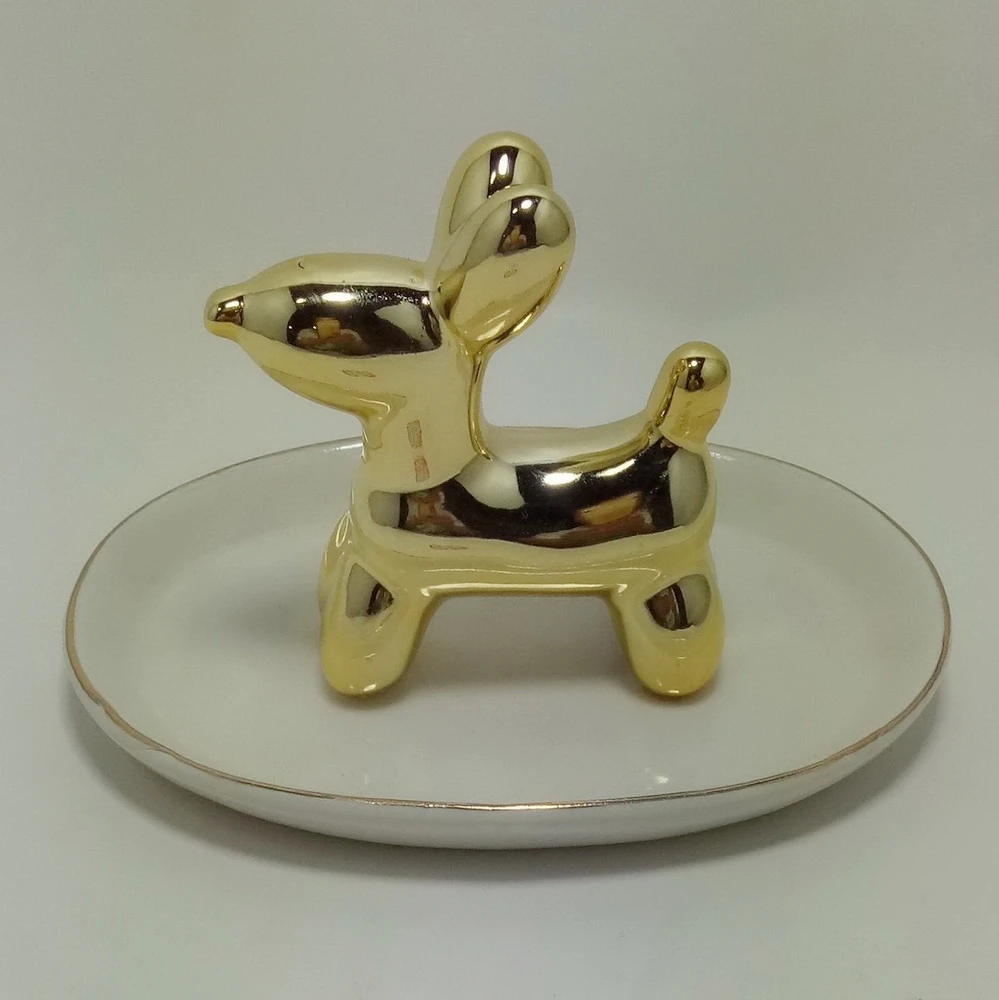 

Collect Dish Display Organizer Ceramic Jewelry Holder Ring Trinket Tray