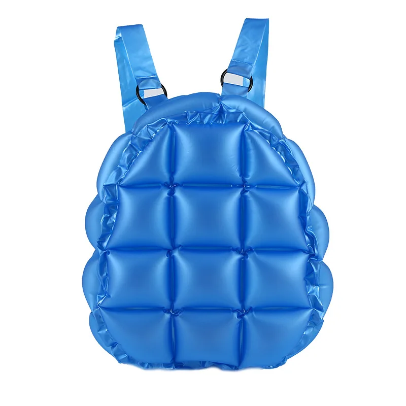 

Selling online kids cute candy color PVC waterproof inflatable backpack bag outdoor swimming supplies, Customized color