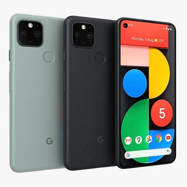 

5G Android pixel 5 original 128GB 5g smart phone unlocked Mobile Phones For Google Pixel5 AA bulk stock smart phone