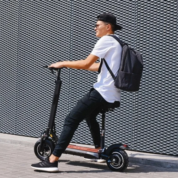 

Eu Warehouse Free Shipping M4 Pro Black 10 Inch High Speed Foldable 48V 500W Electric Scooters With Seat For Adults