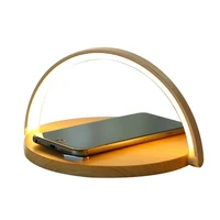 

NEW phone stand led lamp night light qi wireless charger 10W fast universal wireless phone charger