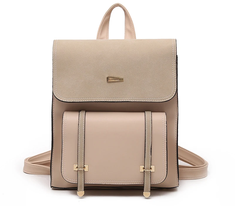 

2021 Female Retro Ladies Backpack Elegant Bag Ladi Backpack Lady, Black