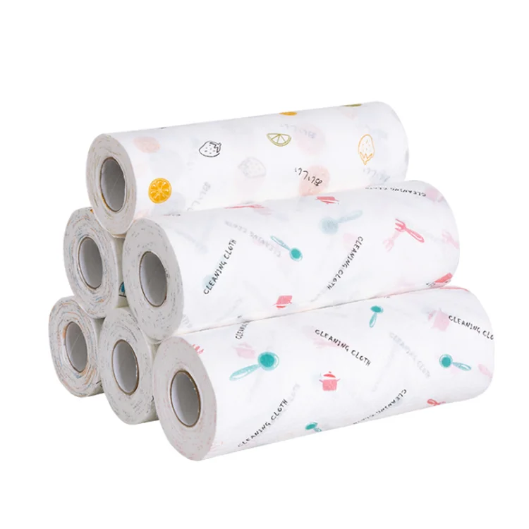 

New Product Ideas Kitchen Gadgets Multipurpose Washing Towel Rolls Disposable Nonwoven Cleaning Wash Rags
