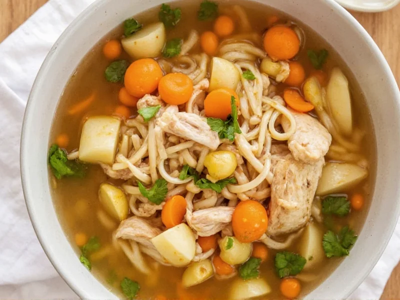 Easy Rotisserie Chicken Noodle Soup Recipe in 30 Minutes